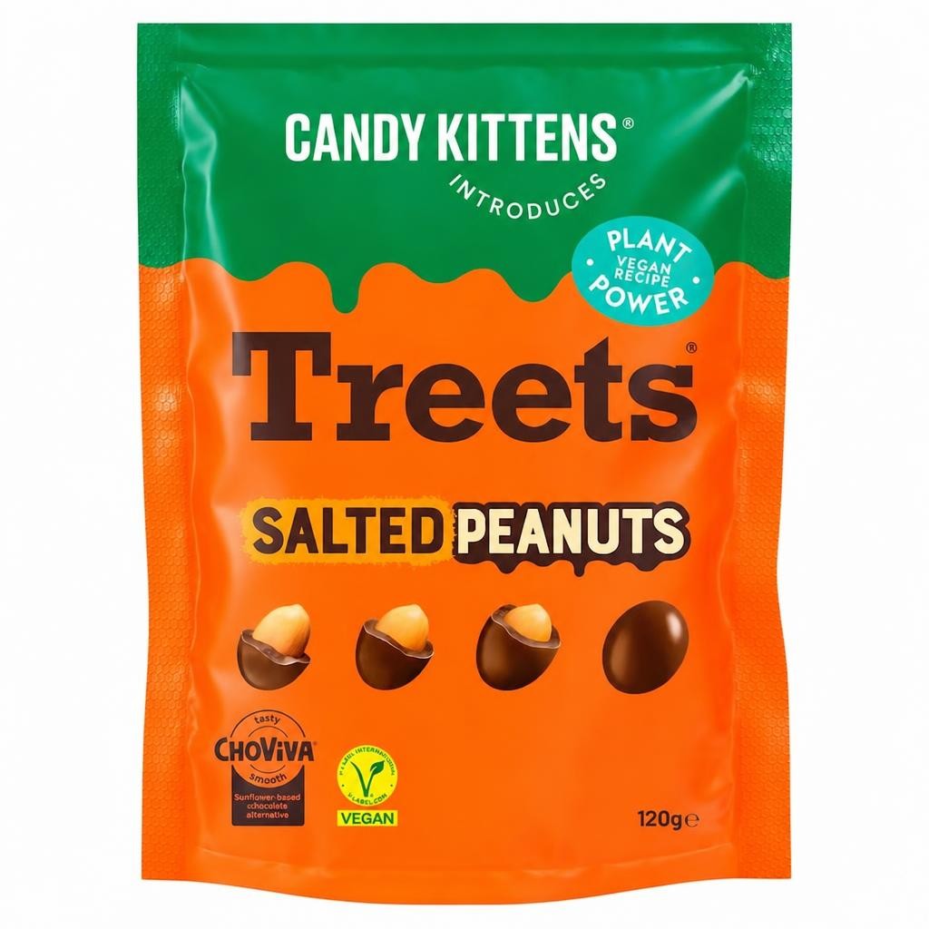 Candy Kittens Treets Salted Peanuts 120g