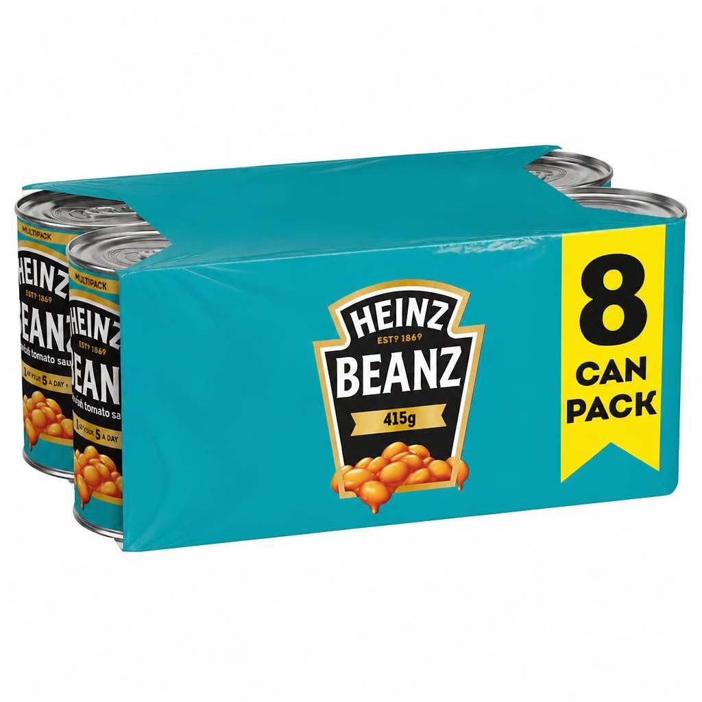 Heinz Baked Beans in Tomato Sauce 8 x 415g