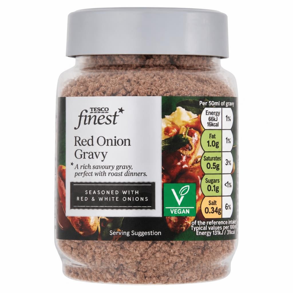 Tesco Finest Red Onion Gravy Granules 200g