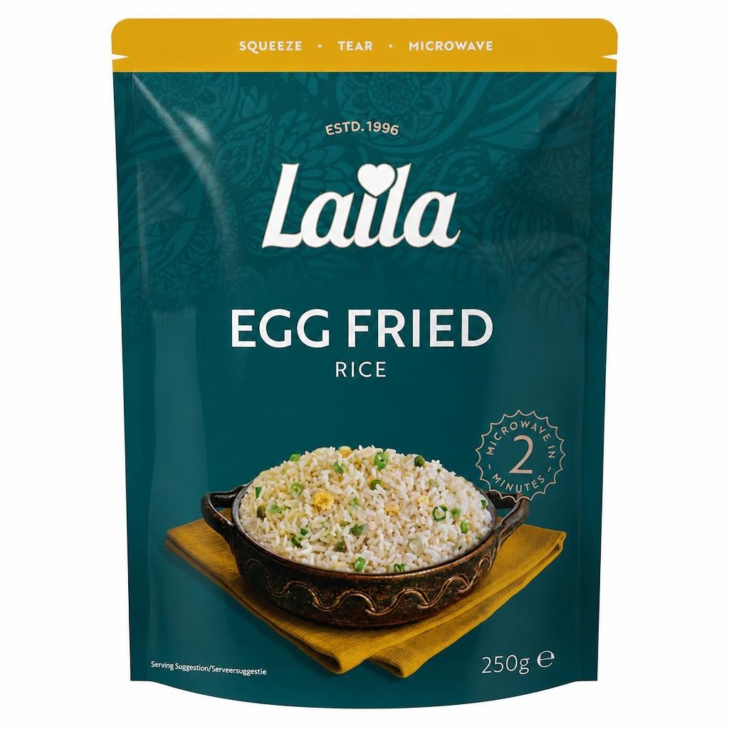 Laila Egg Fried Microwave Rice 250g