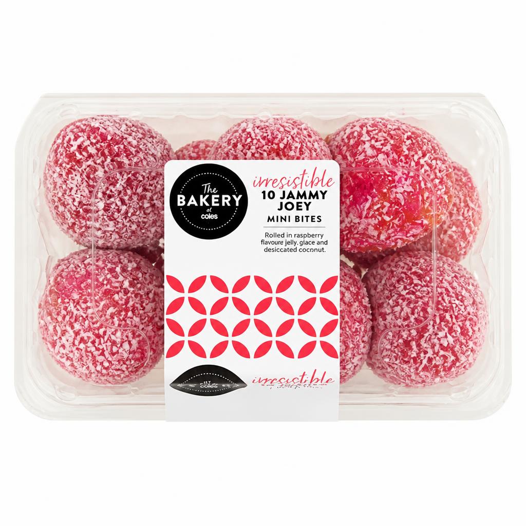 The BAKERY at ASDA The Bakery Irresistible 10 Jammy Joey Mini Bites 240g