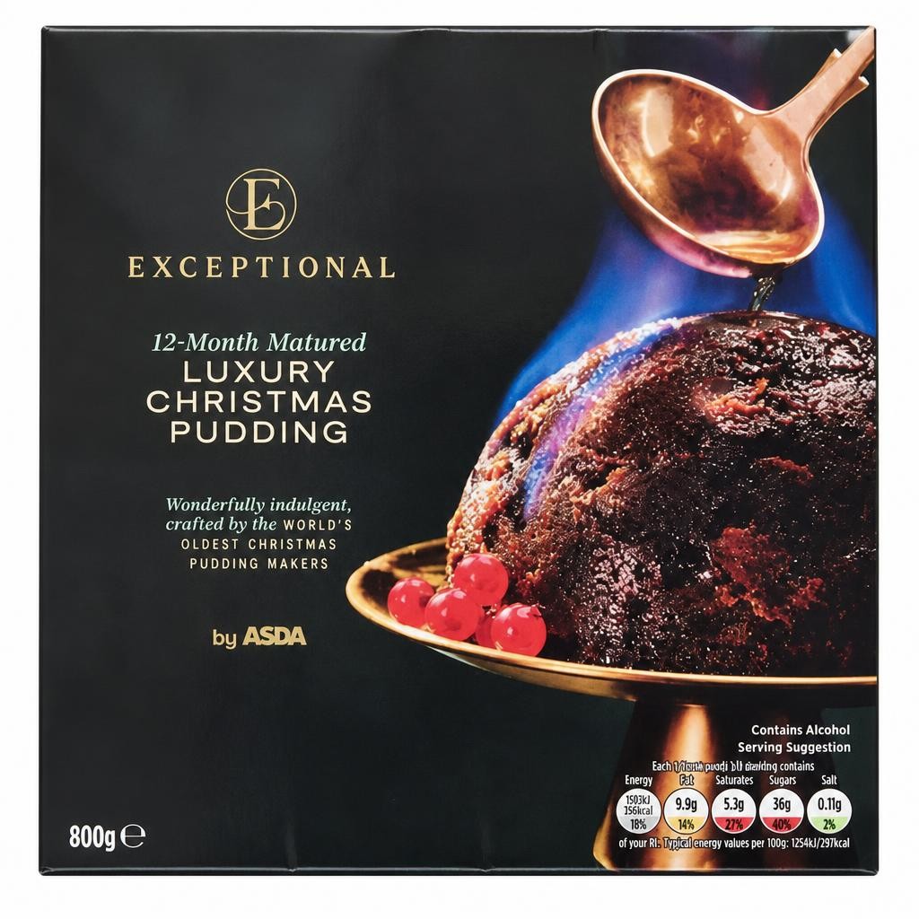 Exceptional by ASDA Luxury Christmas Pudding 800g