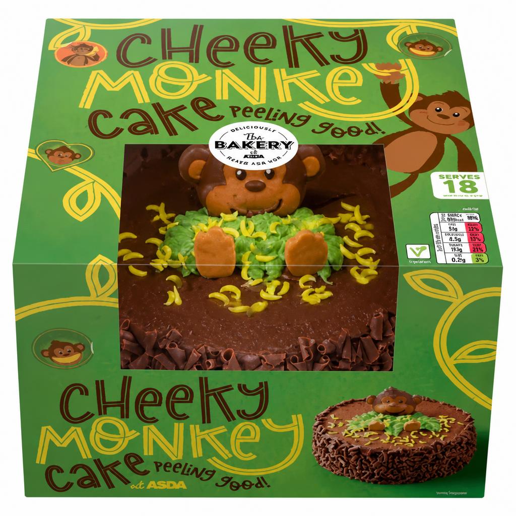 The BAKERY at ASDA The Bakery Cheeky Monkey Cake