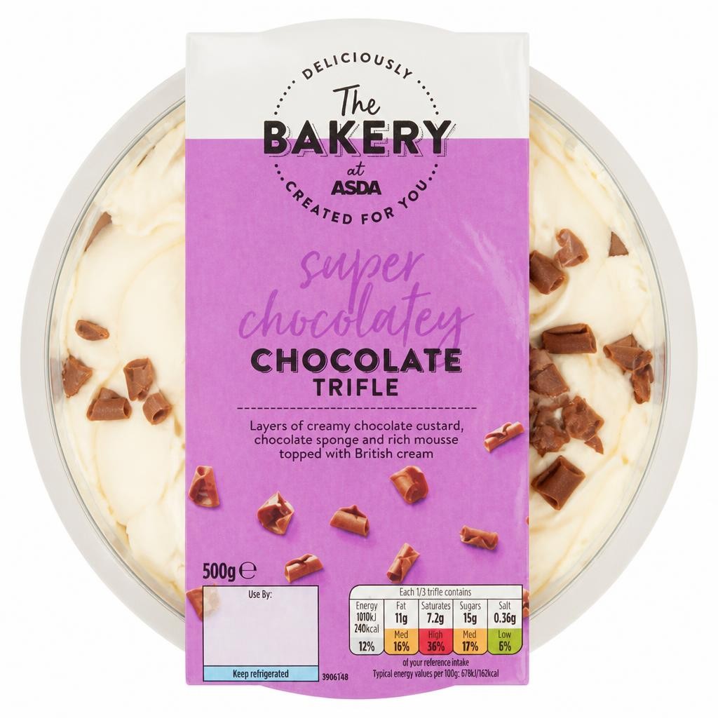 The BAKERY at ASDA The Bakery Chocolate Trifle 500g
