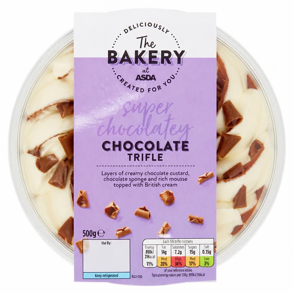 The BAKERY at ASDA Chocolate Trifle 500g