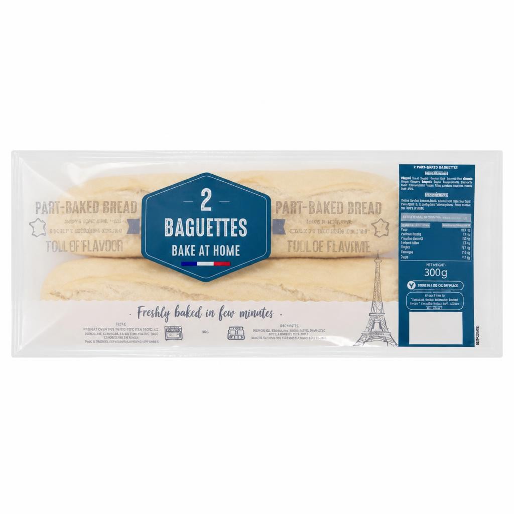 Bake at Home 2 Baguettes 300g