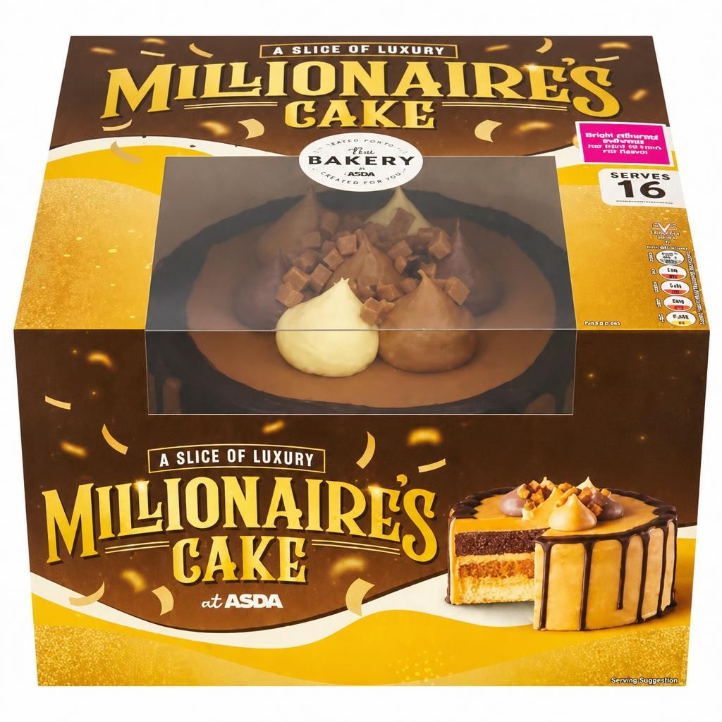 The BAKERY at ASDA The Bakery at  Millionaire's Cake