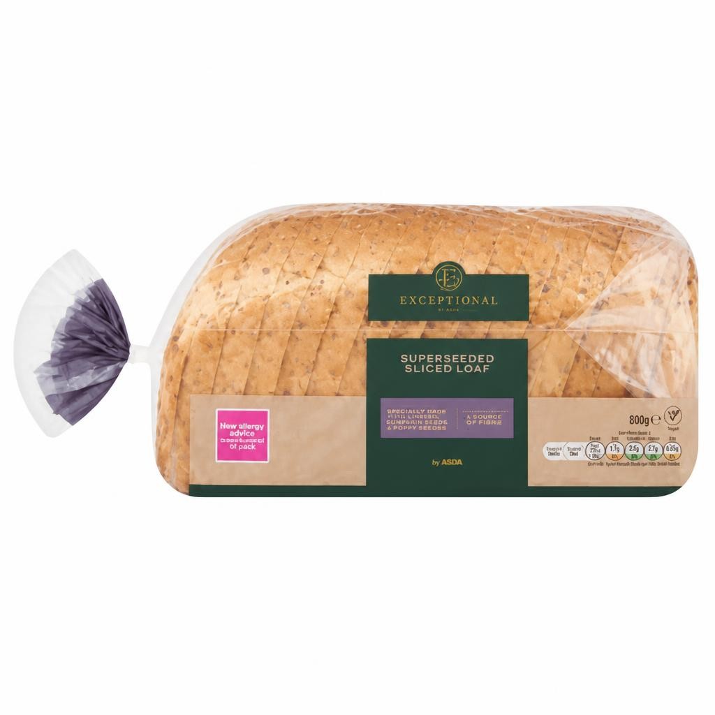 Exceptional by ASDA Superseeded Sliced Loaf 800g