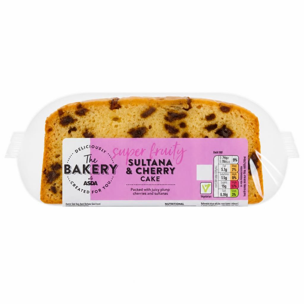 The BAKERY at ASDA Sultana & Cherry Cake