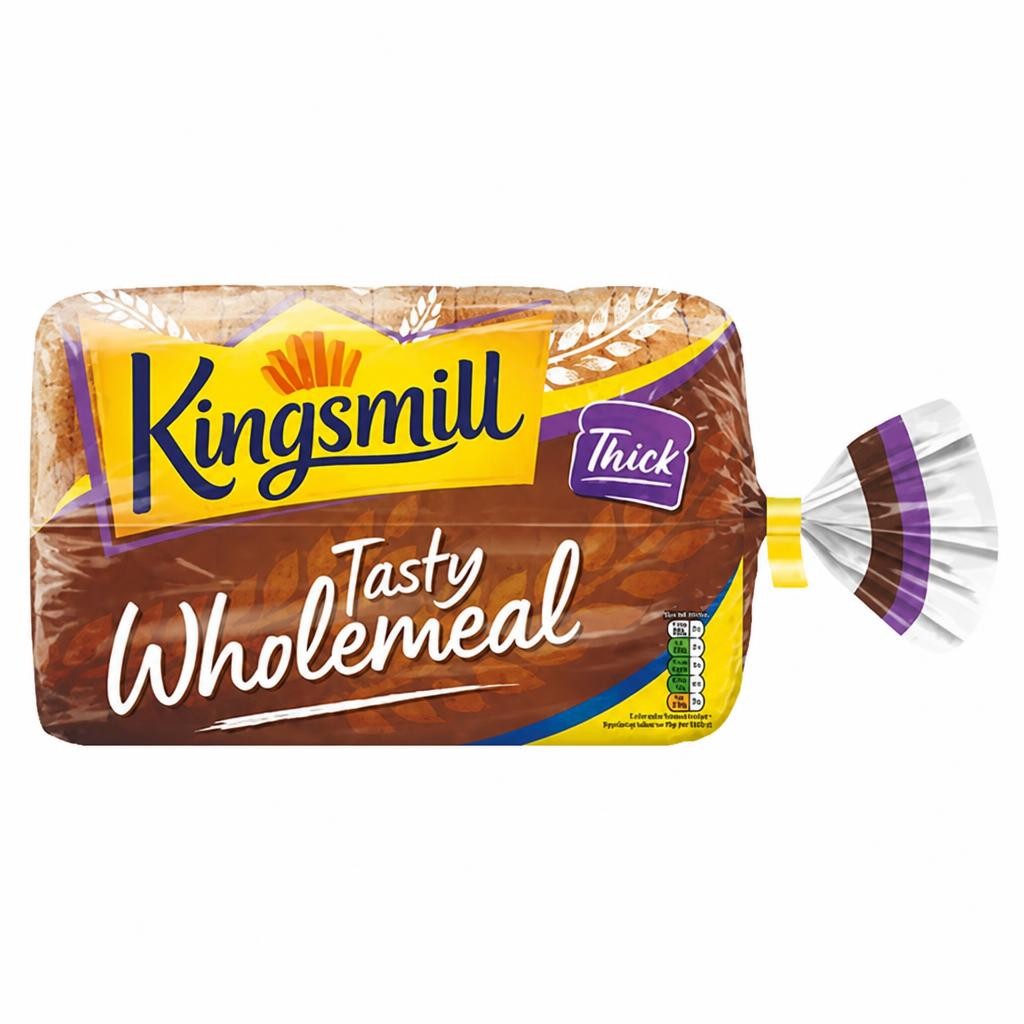 Kingsmill Tasty Wholemeal Bread Thick Sliced Loaf 800g