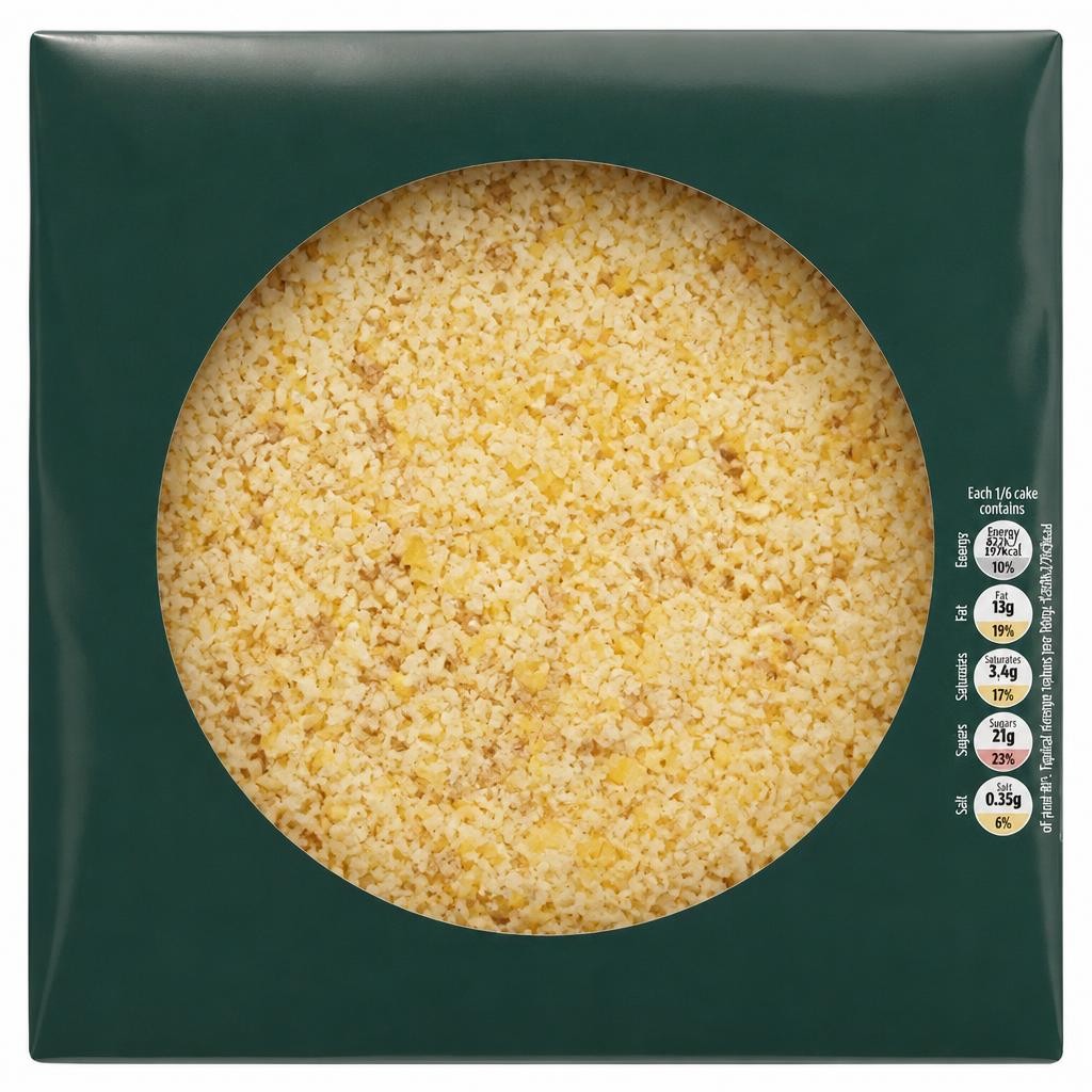 Exceptional by ASDA Apple & Blackcurrant Crumble Cake