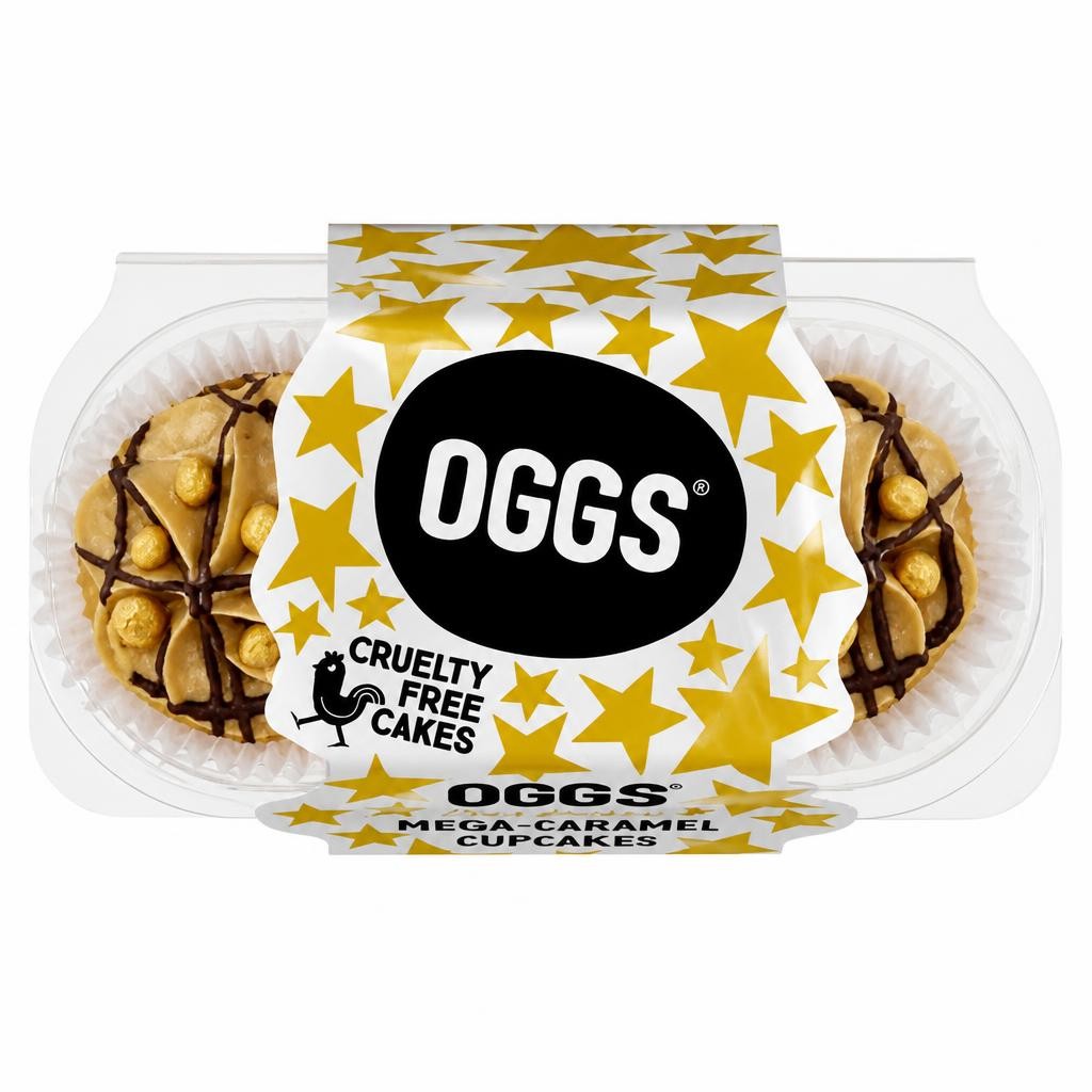 Oggs Mega Caramel Cupcakes - Hand-Finished