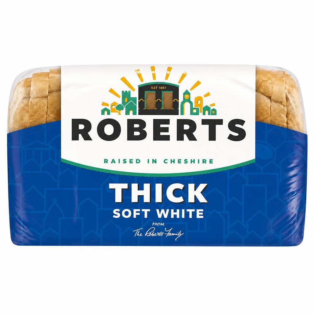Roberts Bakery Thick Soft White 800g