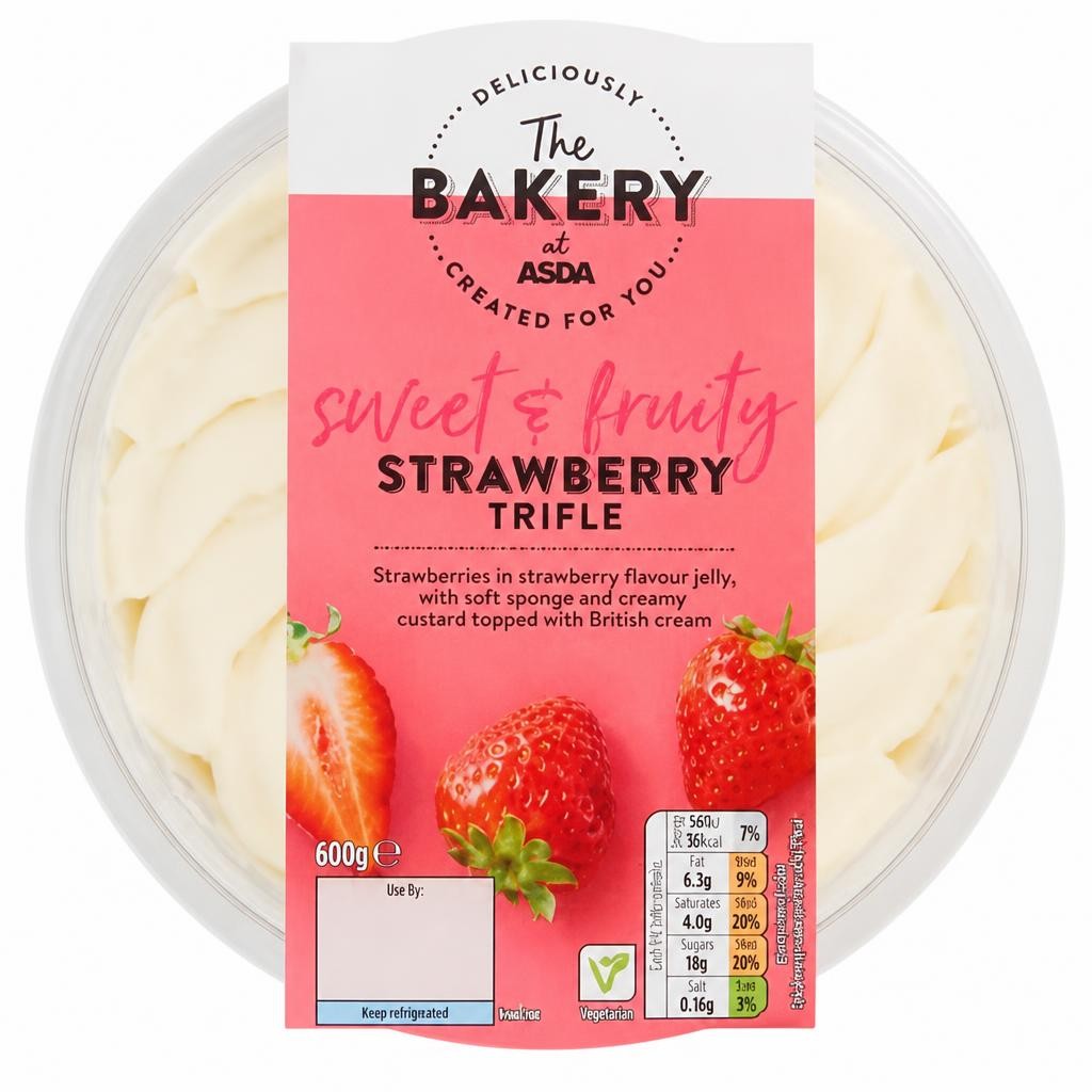 The BAKERY at ASDA Classic Strawberry Trifle 600g