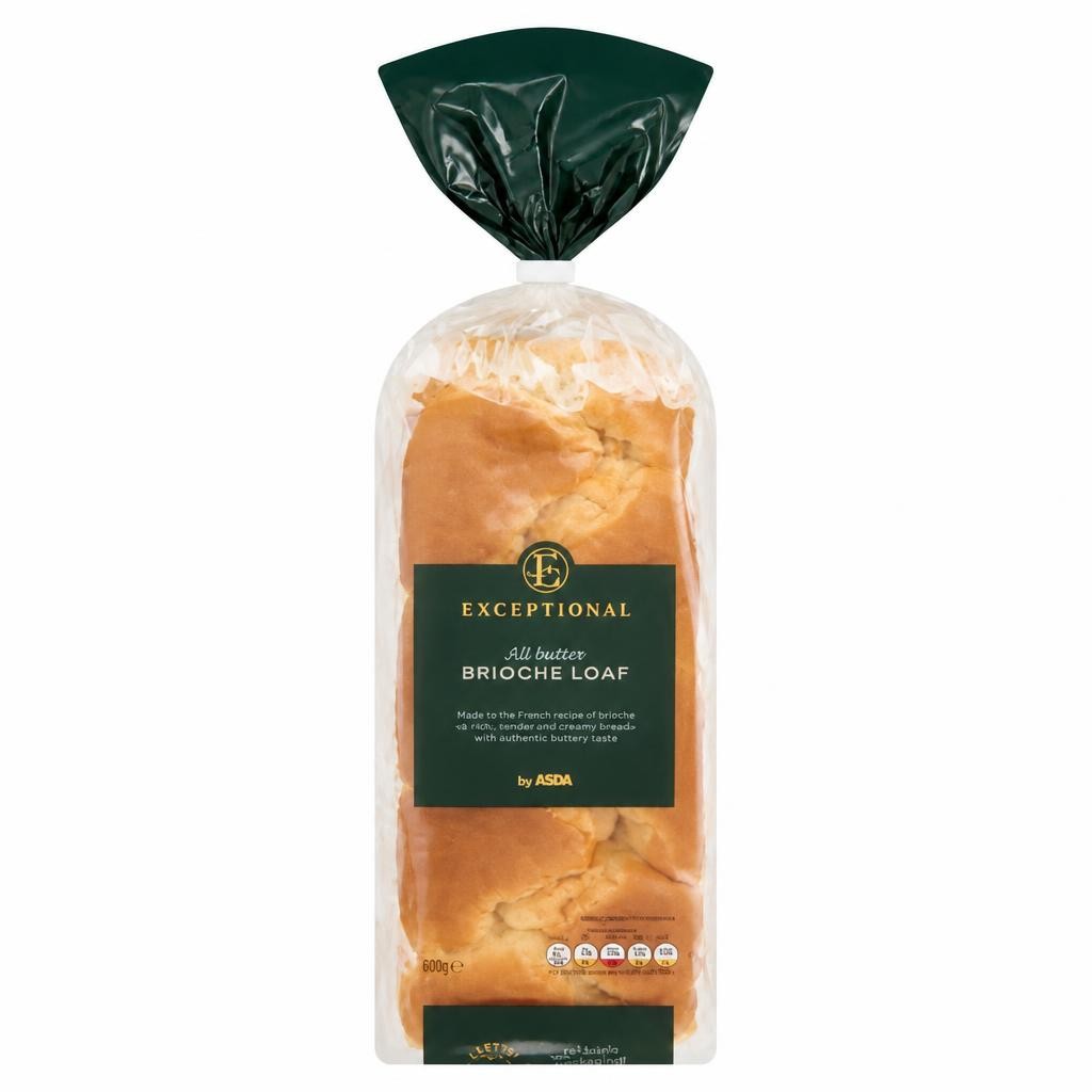 Exceptional by ASDA All-Butter Brioche Loaf 400g