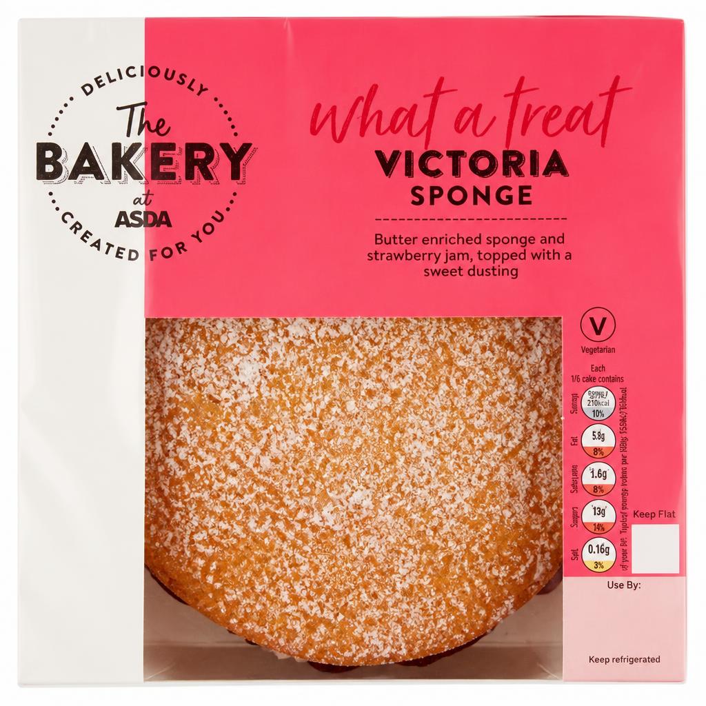 The BAKERY at ASDA Victoria Sponge Cake