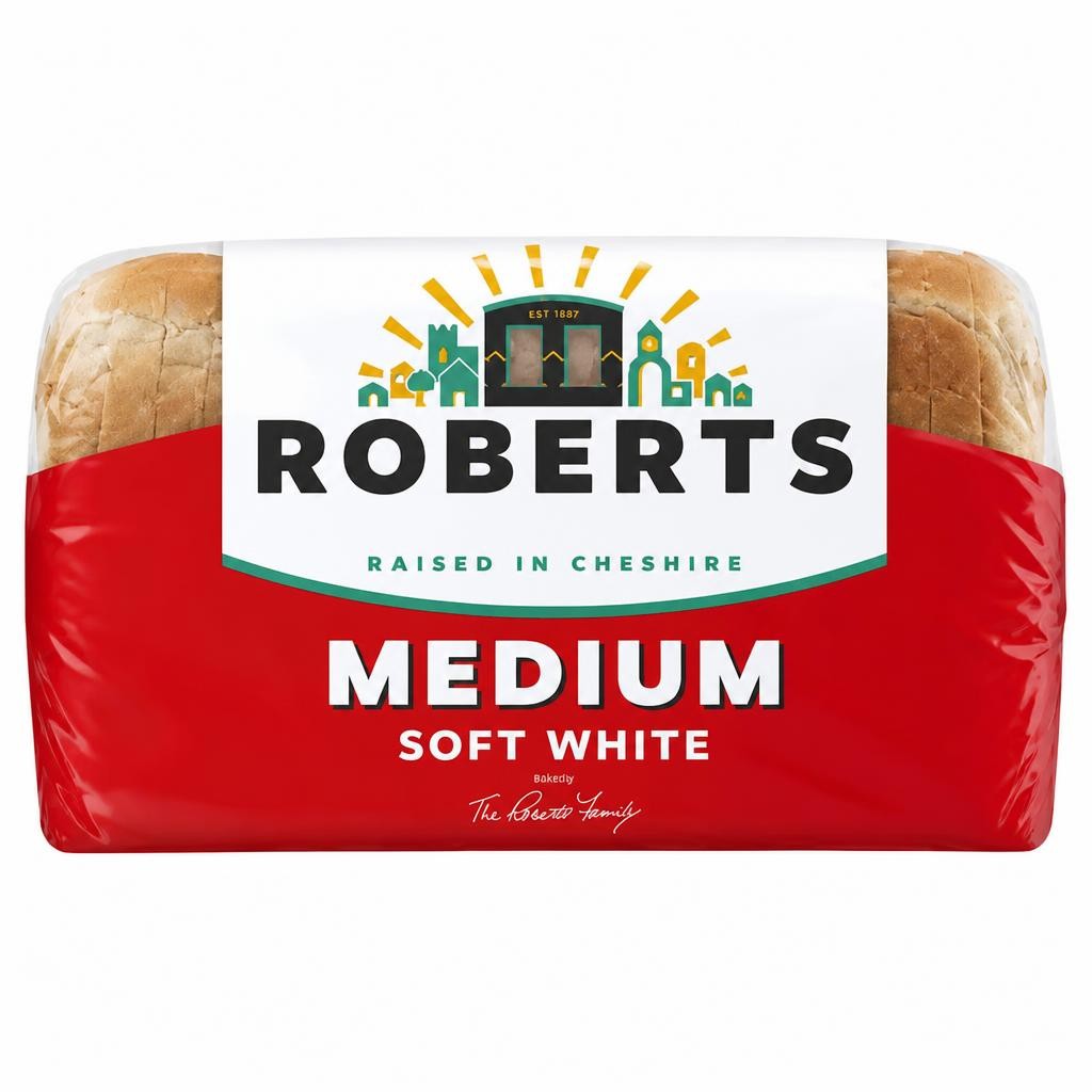 Roberts Bakery Medium Soft White 800g