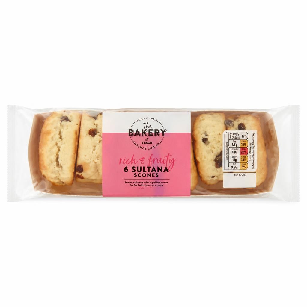 The BAKERY at ASDA The Bakery at  6 Sultana Scones