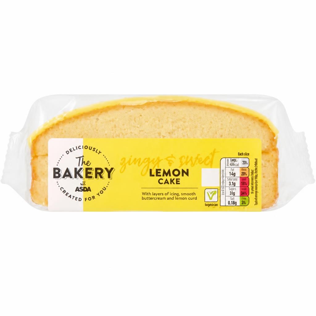 The BAKERY at ASDA Zingy & Sweet Lemon Cake