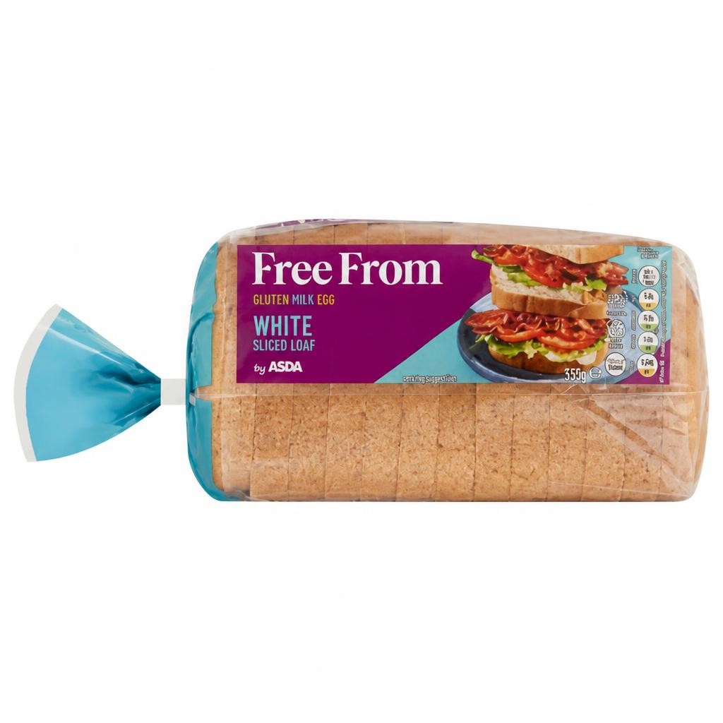ASDA Free From Free From by ASDA White Sliced Loaf 535g