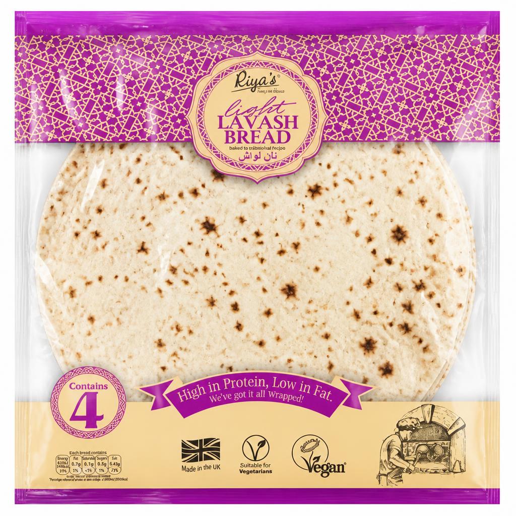 Riya's 4 Light Lavash Bread