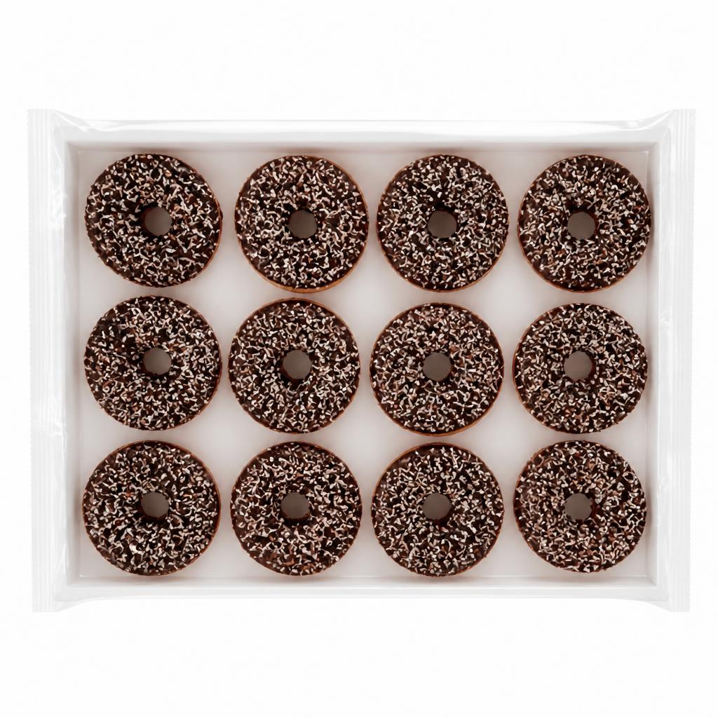The BAKERY at ASDA The Bakery 12 Choc Iced Donuts