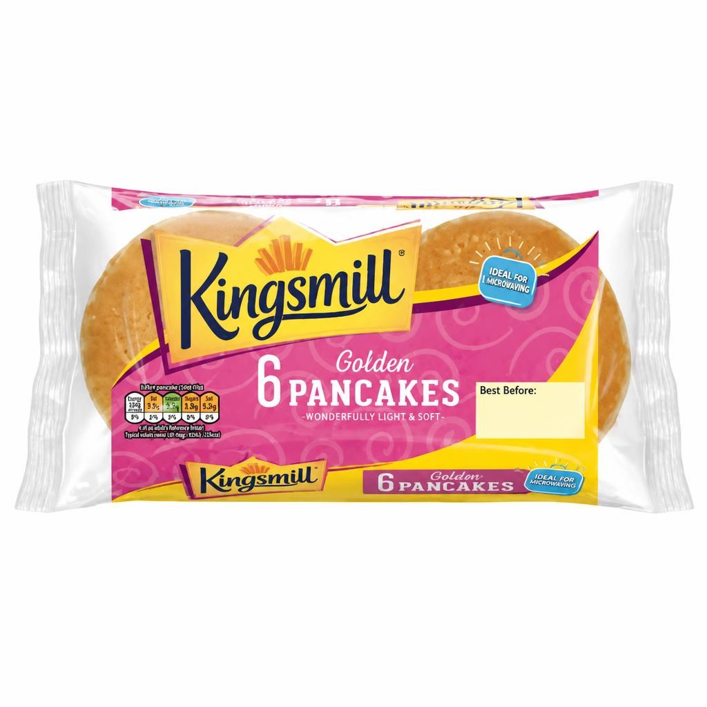 Kingsmill 6 Golden Pancakes