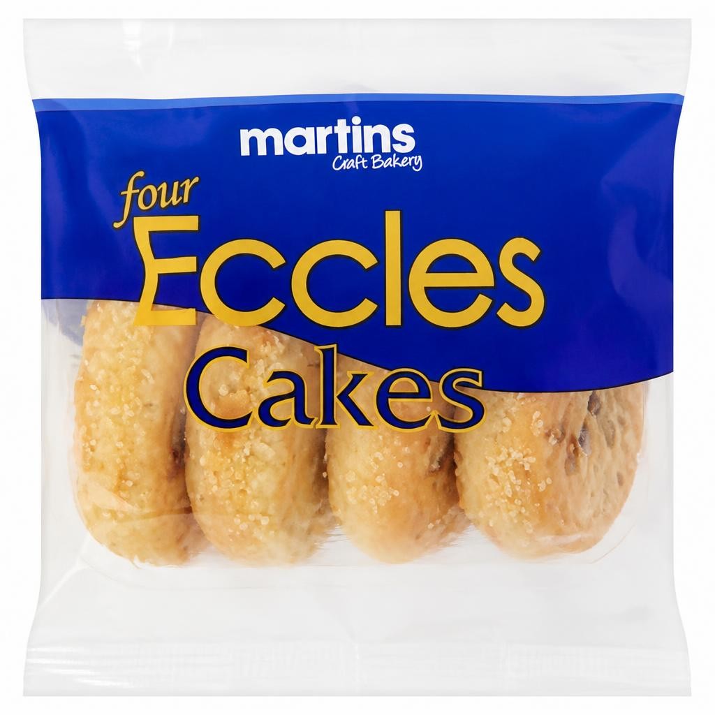 Martin's Craft Bakery Four Eccles Cakes