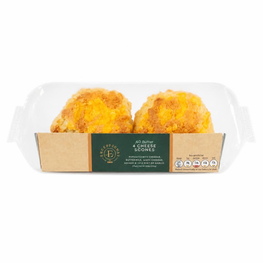 Exceptional by ASDA 4 All-Butter Cheese Scones