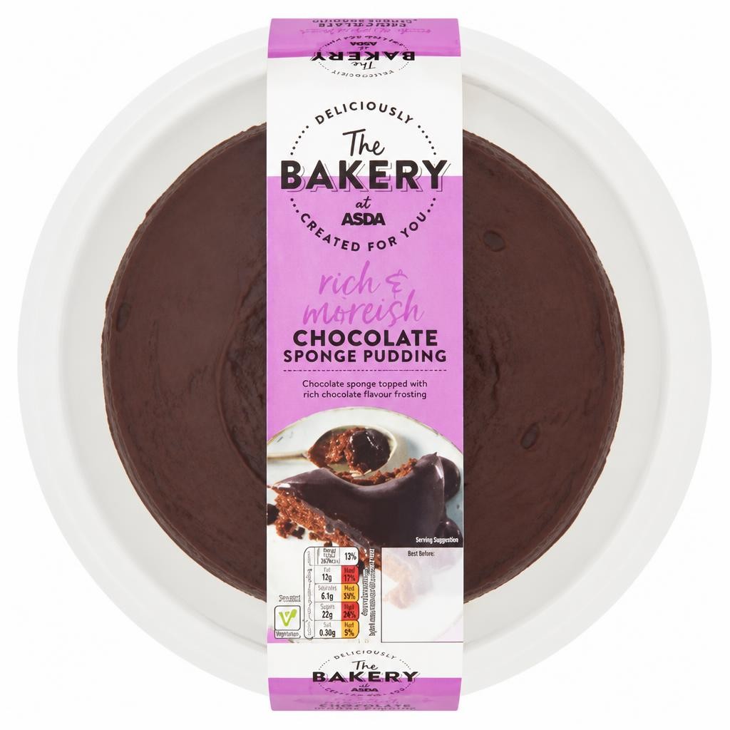 The BAKERY at ASDA The Bakery Chocolate Sponge Pudding