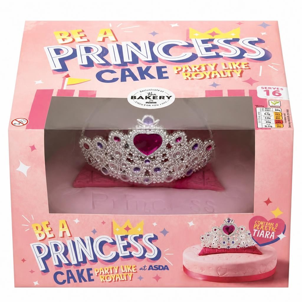 The BAKERY at ASDA The Bakery at  Be a Princess Cake