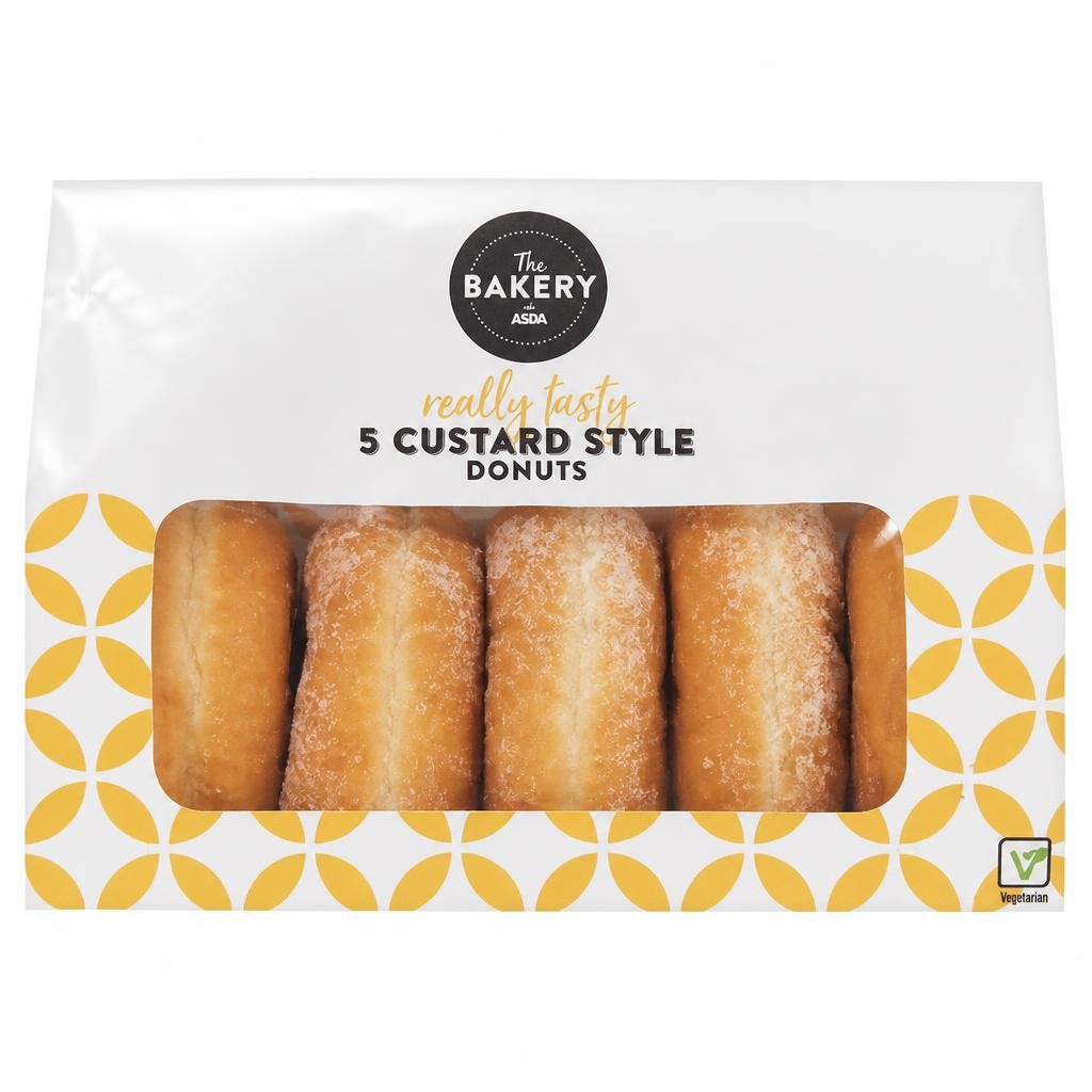 ASDA Custard Style Donuts 5pk