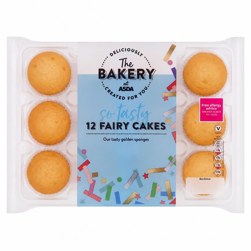 The BAKERY at ASDA 12 Fairy Cakes