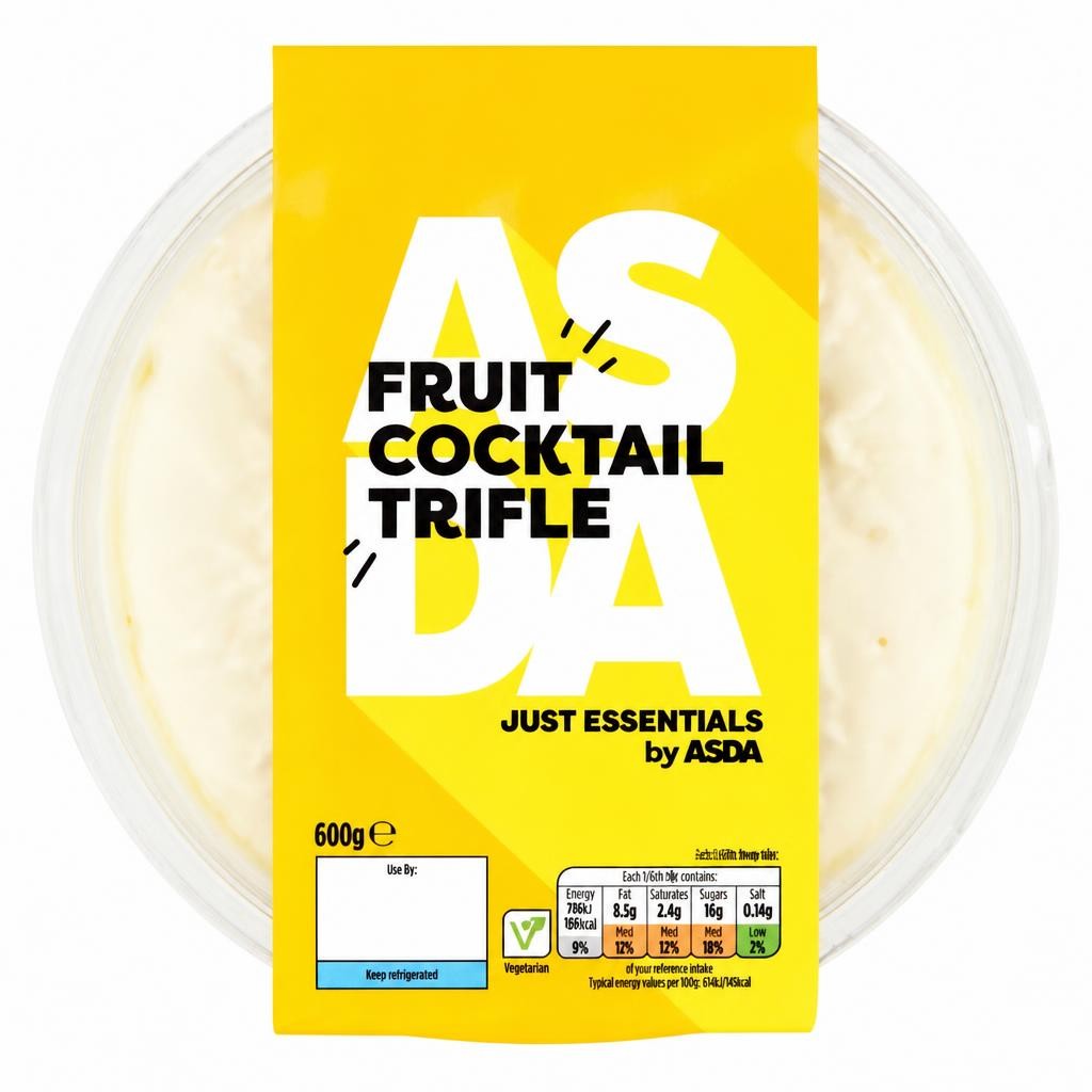 JUST ESSENTIALS by ASDA Fruit Cocktail Trifle 600g