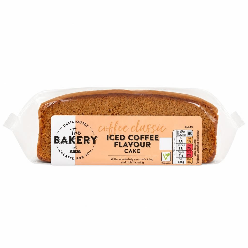 The BAKERY at ASDA Iced Coffee Flavour Cake