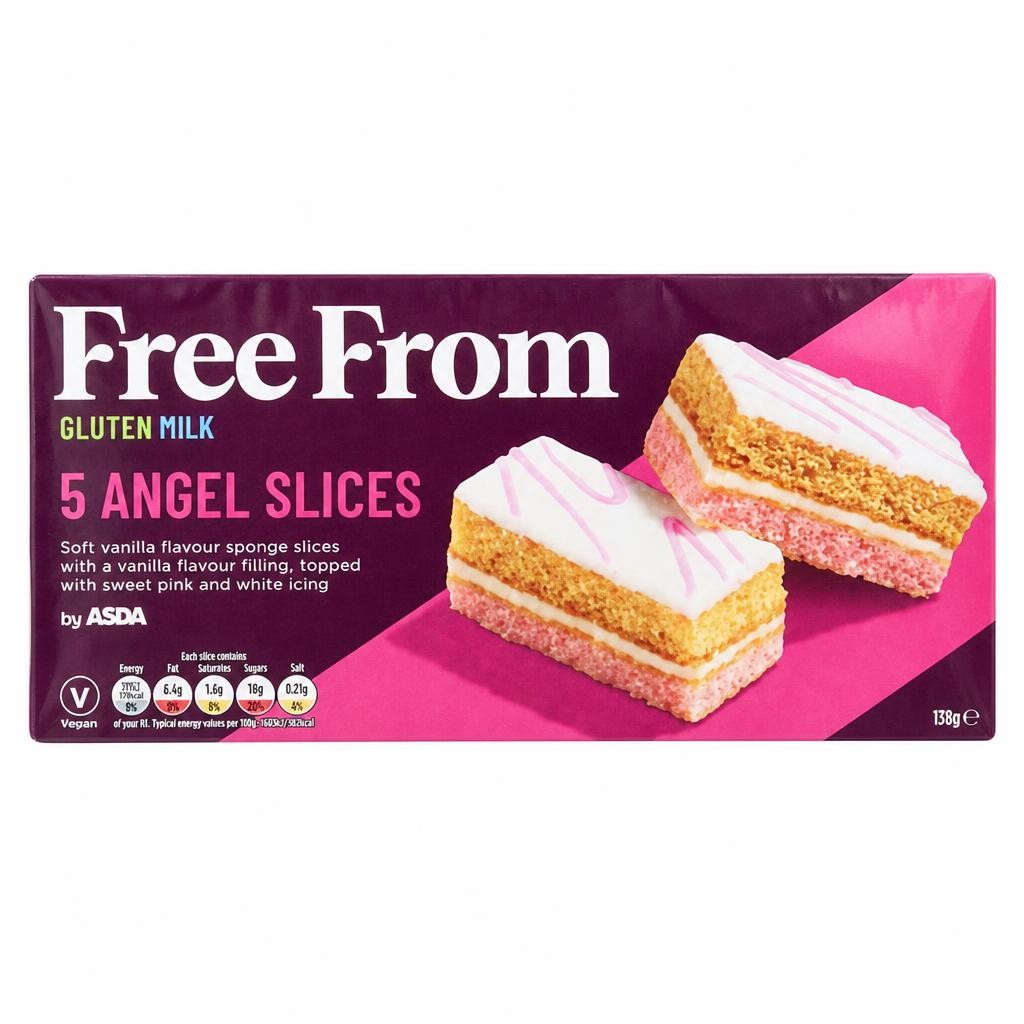 Free From By ASDA 5 Angel Slices 170g