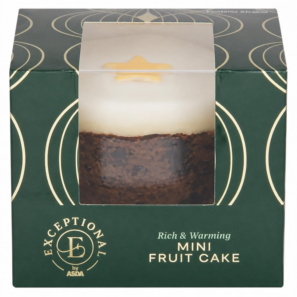Exceptional by ASDA Mini Fruit Cake 150g