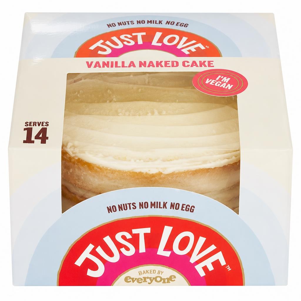 Just Love Vanilla Naked Cake