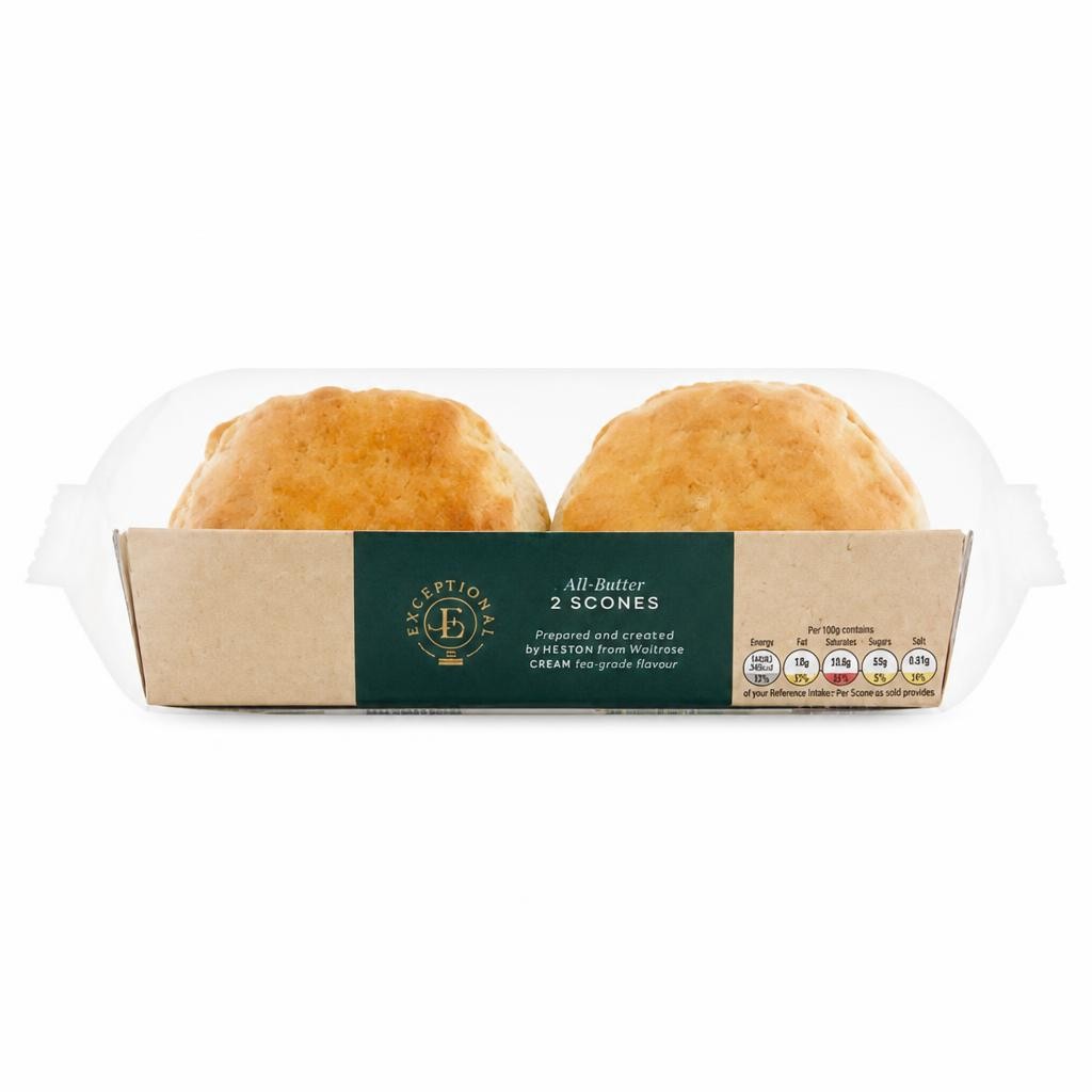 Exceptional by ASDA Exceptional by  4 All-Butter Scones