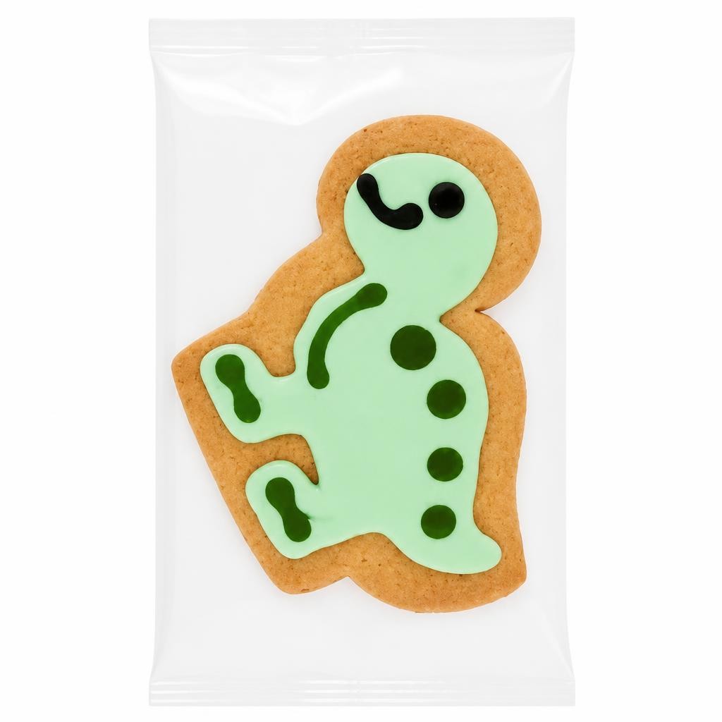 ASDA Dinosaur Gingerbread Biscuit
