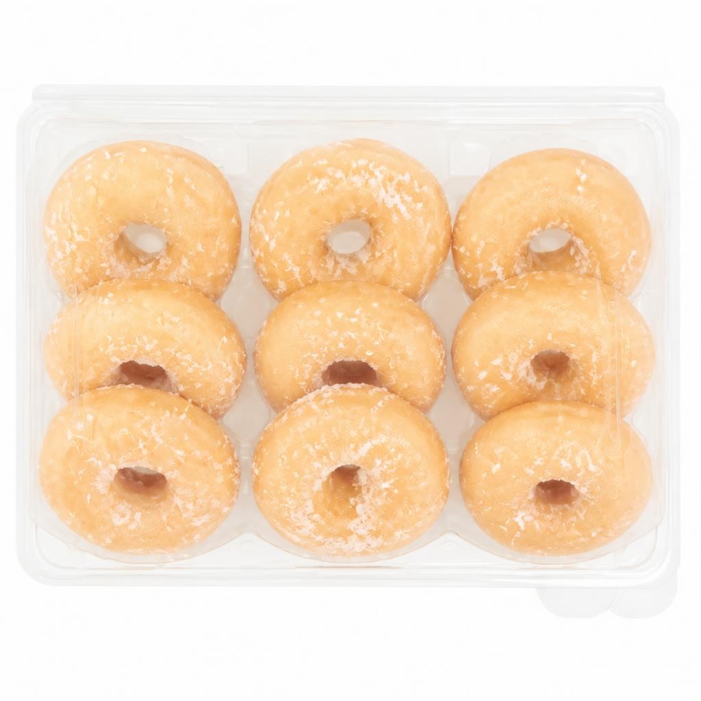 ASDA Sugar Mini Ring Donuts 9pk