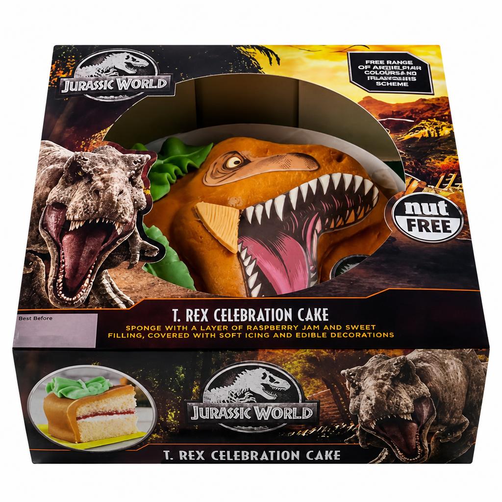 Jurassic World T. Rex Celebration Cake