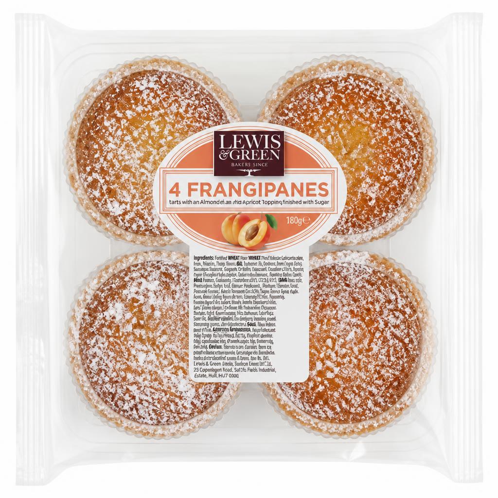 Lewis&Green Frangipanes 180g