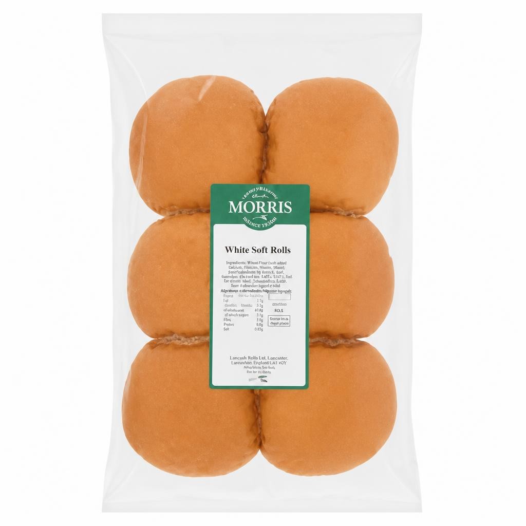 Morris White Soft Rolls