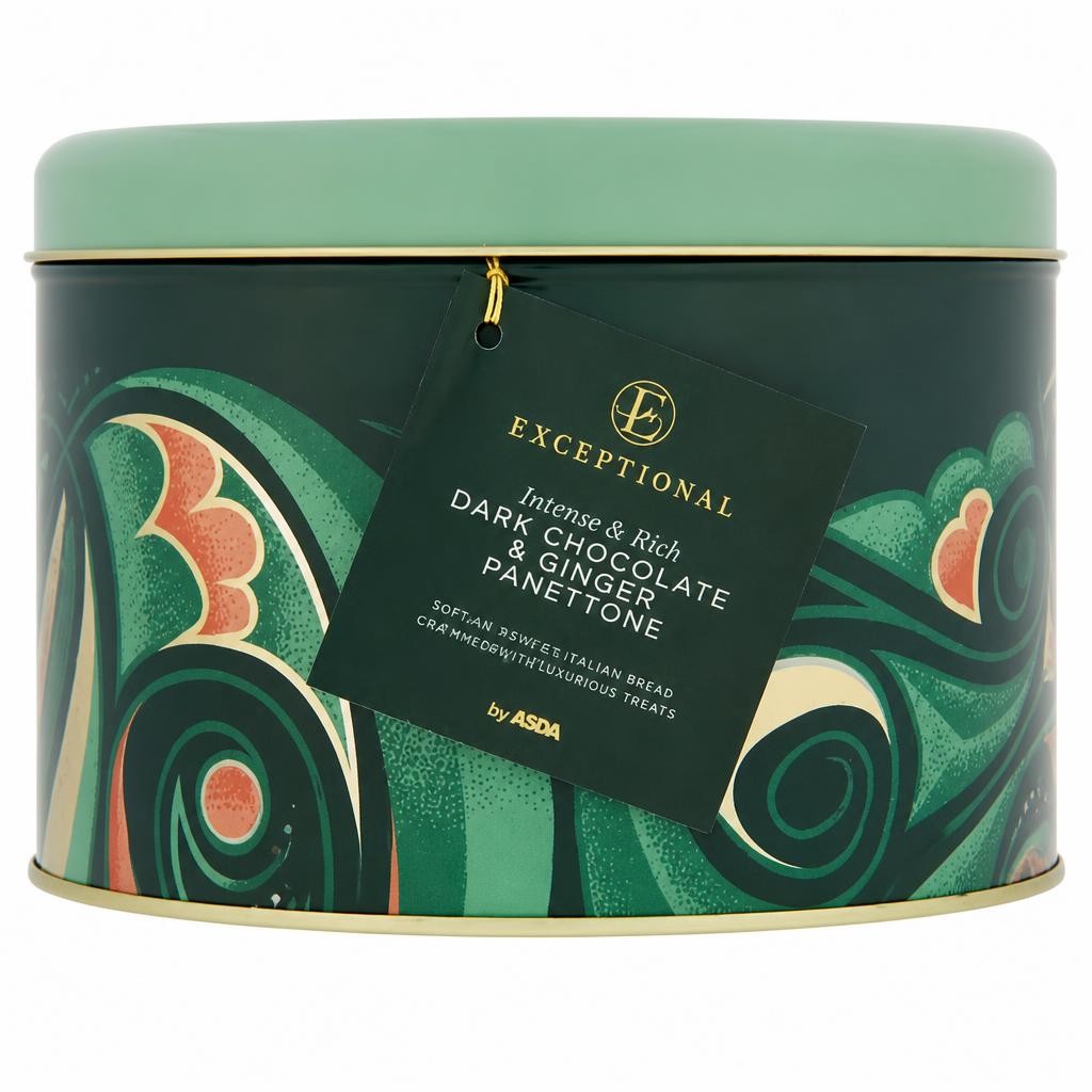 Exceptional by ASDA Exceptional by  Dark Chocolate & Ginger Panettone 750g