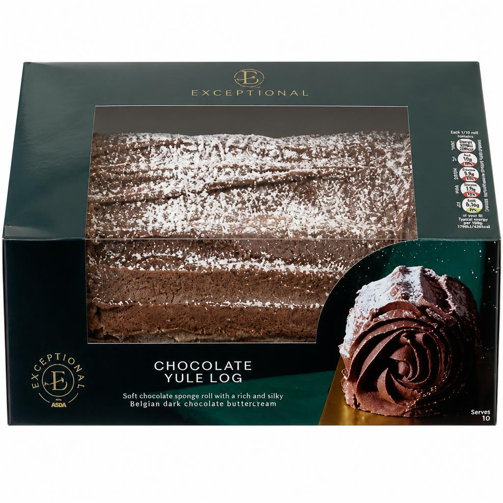 Exceptional by ASDA Exceptional by  Chocolate Yule Log