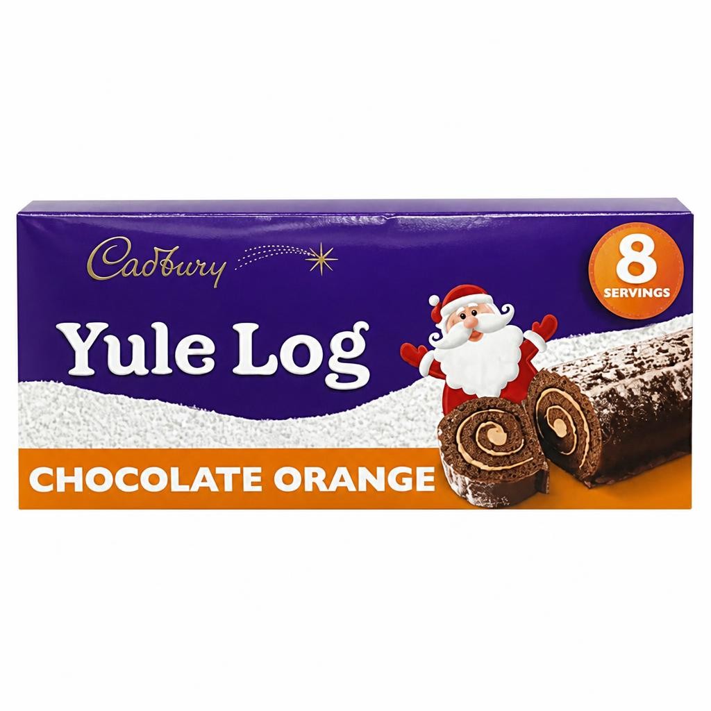 Cadbury Yule Log Chocolate Orange