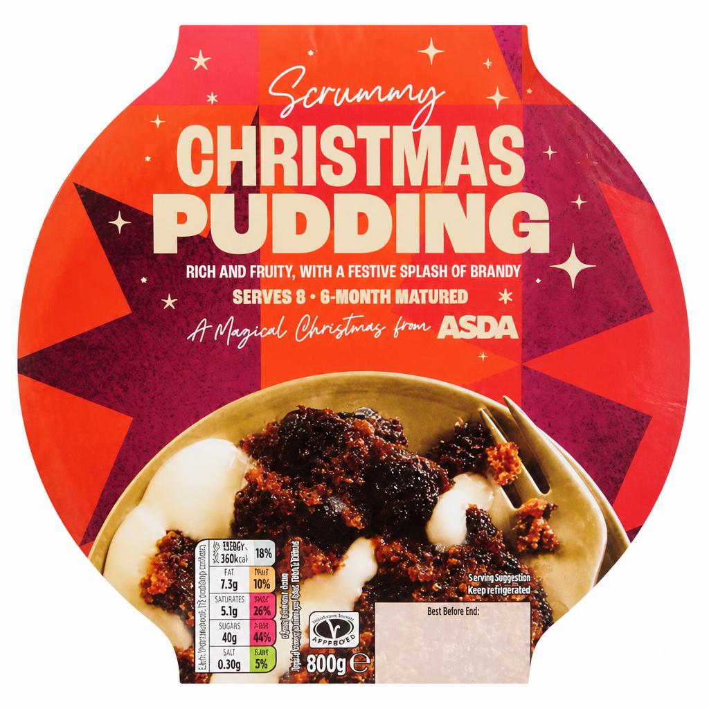 The BAKERY at ASDA Classic Christmas Pudding 800g