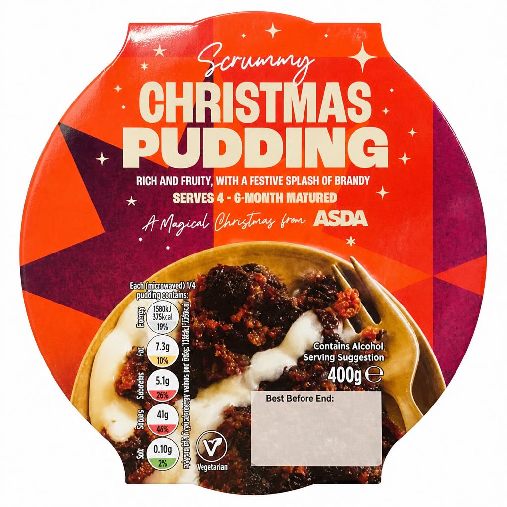 The BAKERY at ASDA Classic Christmas Pudding 400g