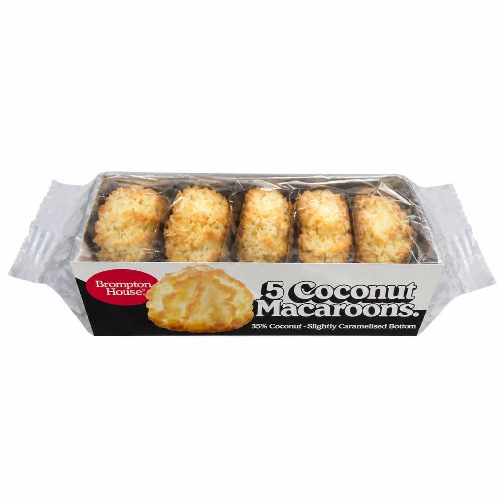 Brompton House Coconut Macaroons 4 x 33.5g (134g)